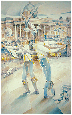 Morris Men, National Gallery | Liz Moon