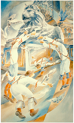 Morris Men, Nelson's Lion | Liz Moon