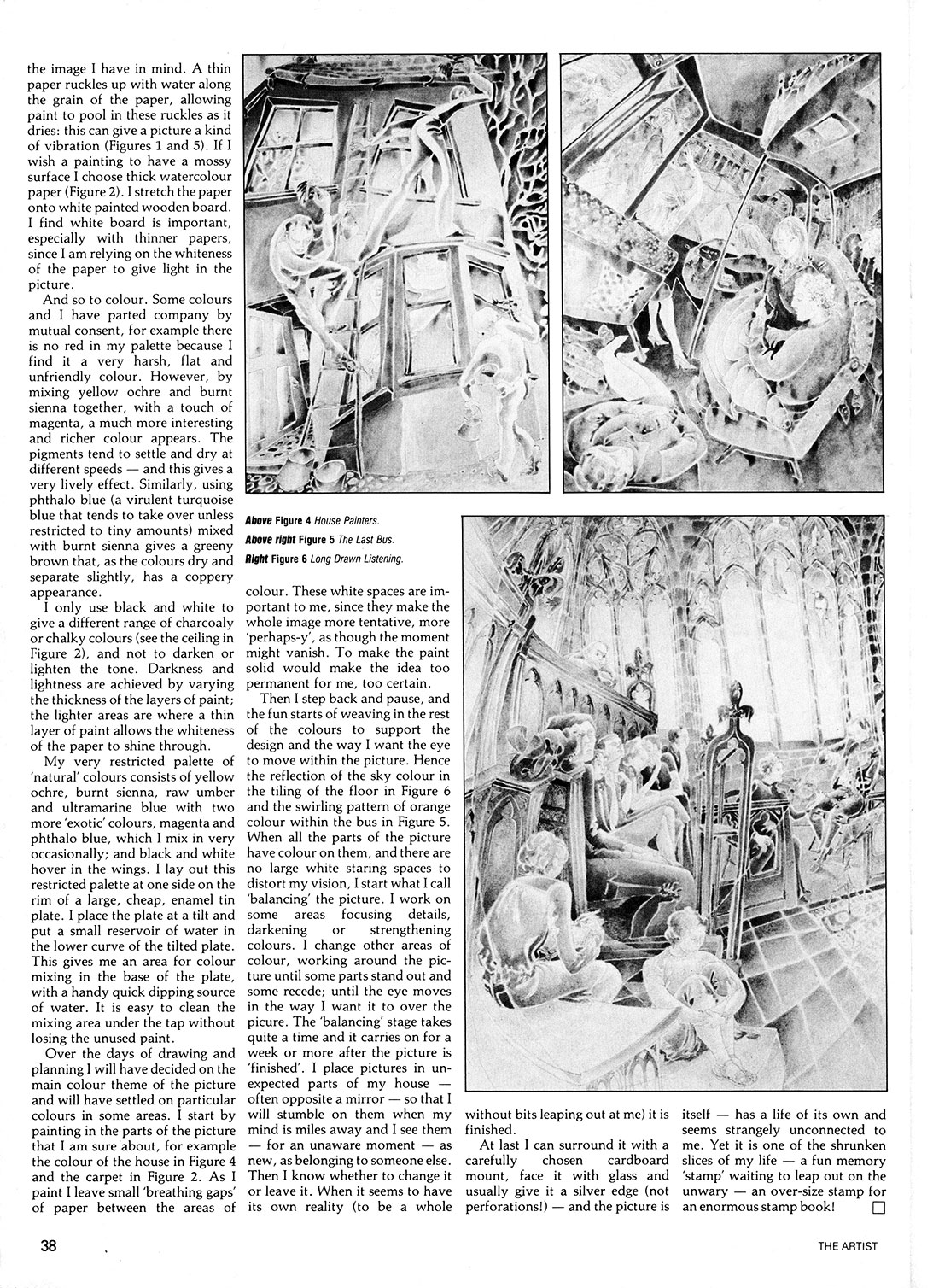 Liz Moon | Article 3 The Artist 1987 p38