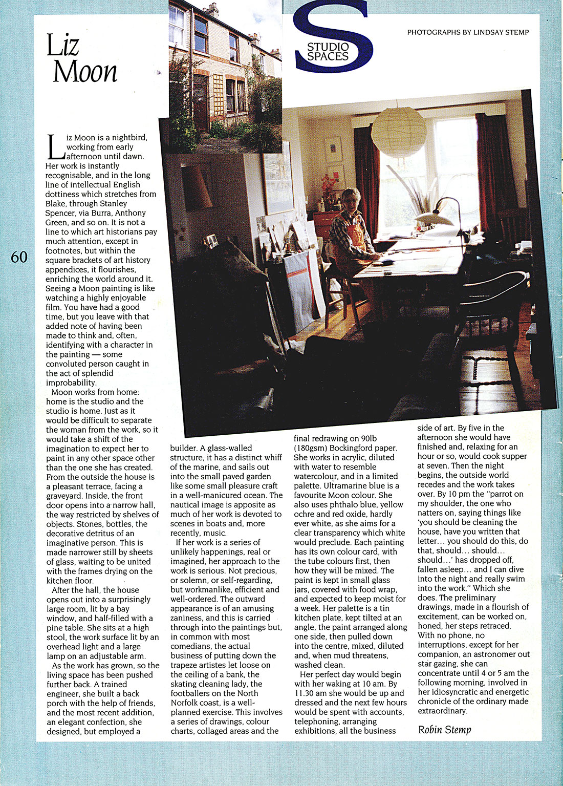 Liz Moon | Article 7 The Artist 1996 p60