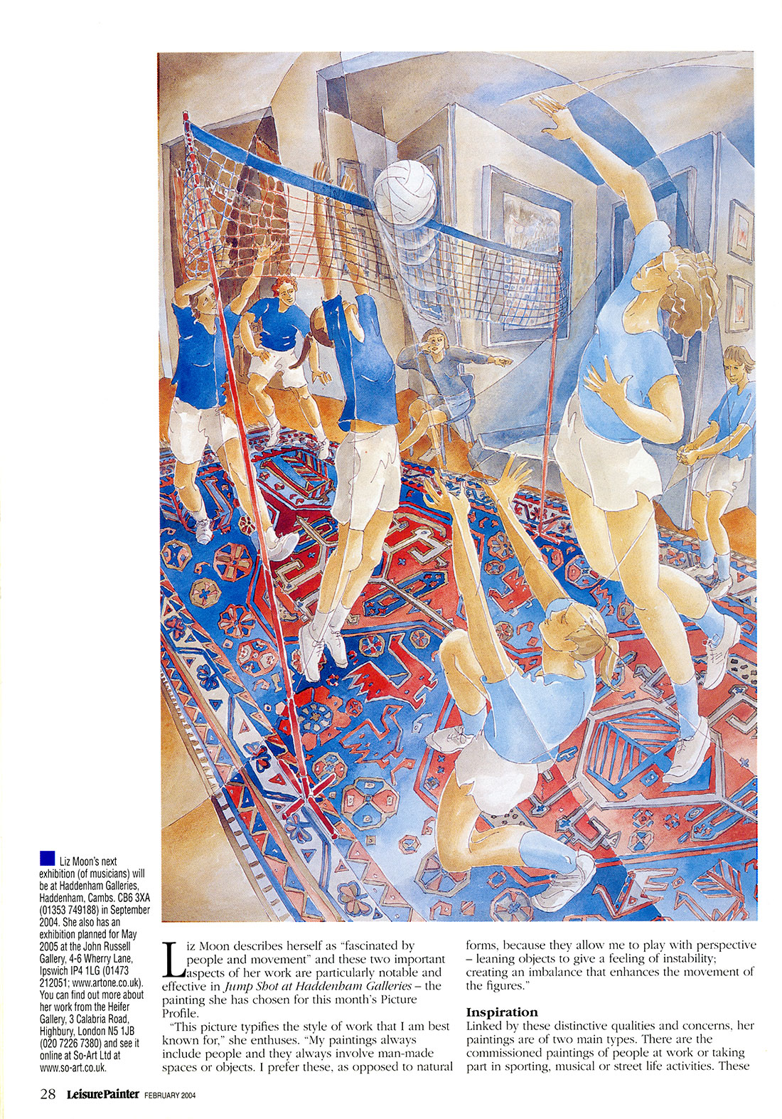 Liz Moon | Article 8 Leisure Painter 2004 p28